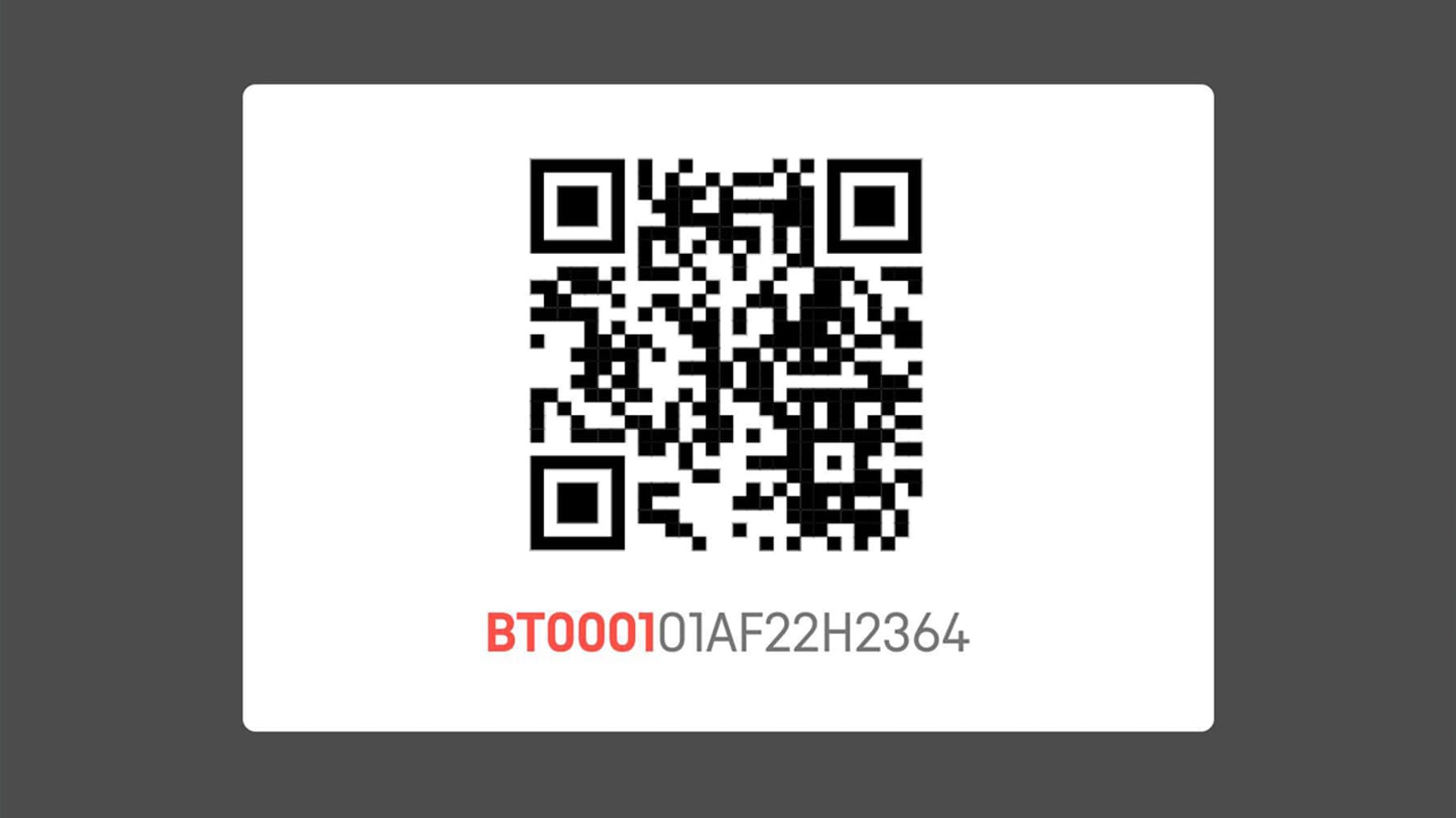 Battery model number starting BT0001