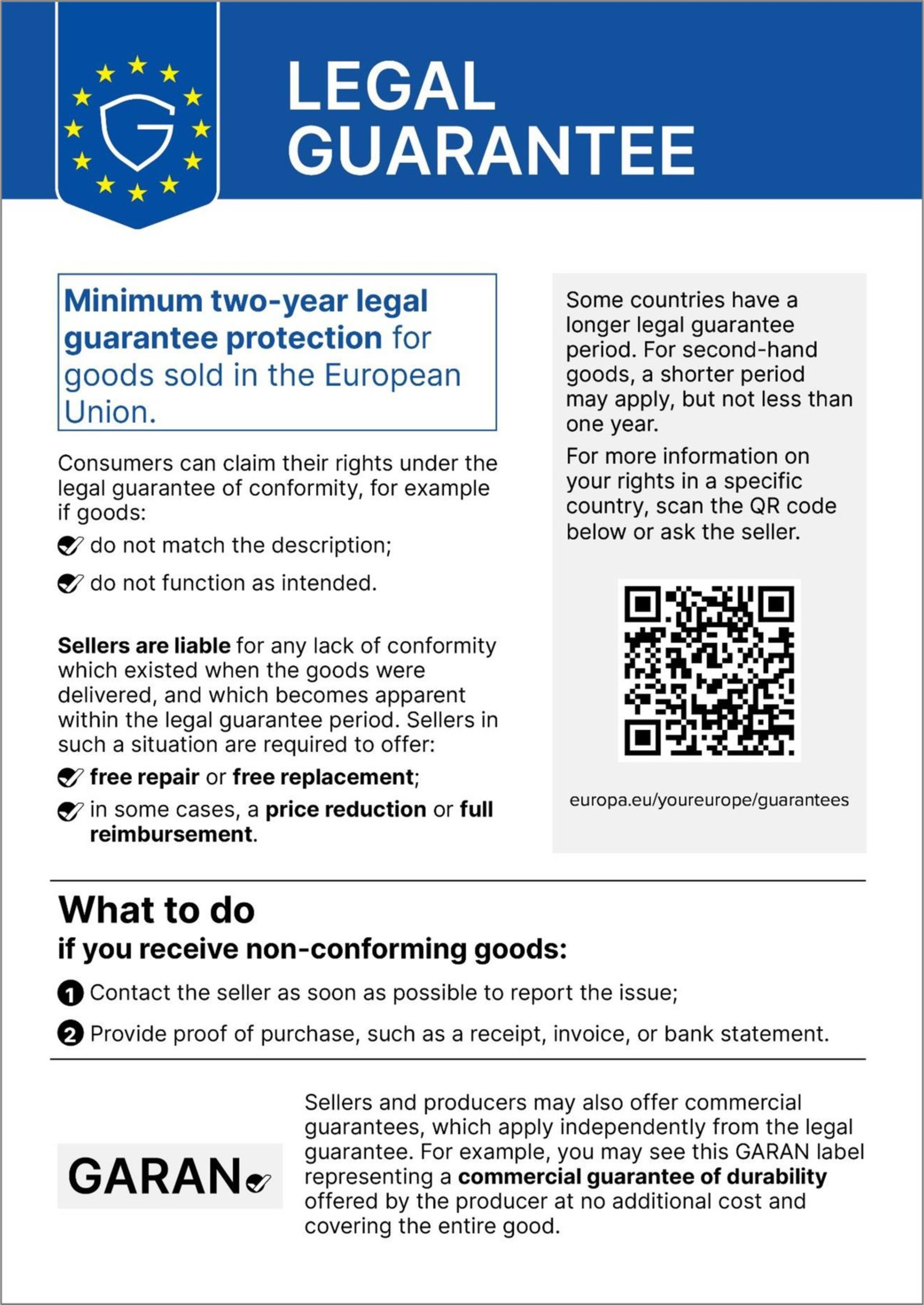 EU-garantielabel