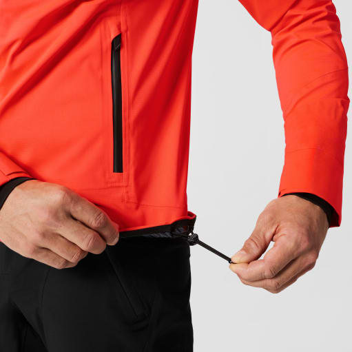 Canyon Hooded Cycling Rain Jacket