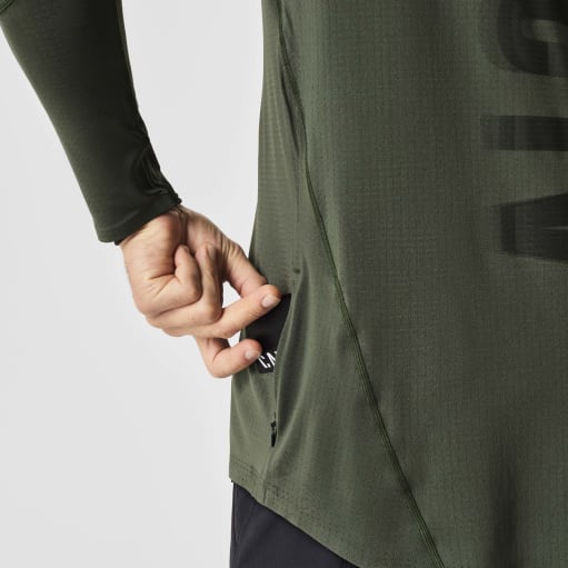 Maillot para hombre Canyon MTB con capucha