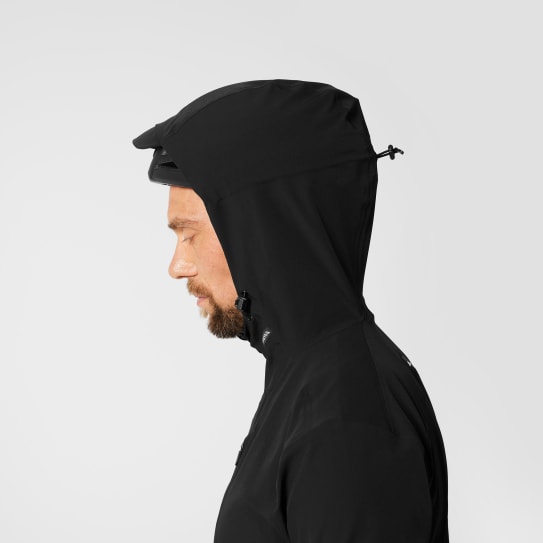 Canyon Hooded Cycling Rain Jacket
