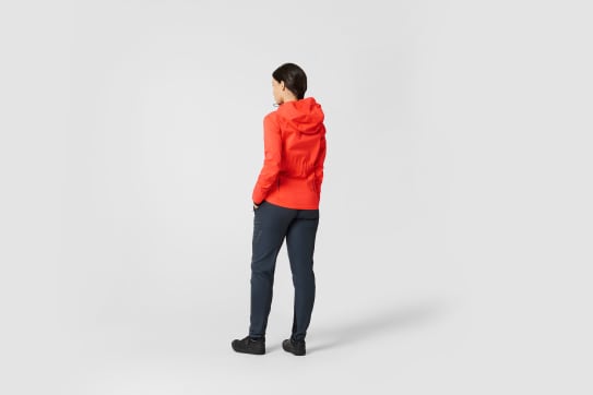 Canyon Hooded Cycling Rain Jacket