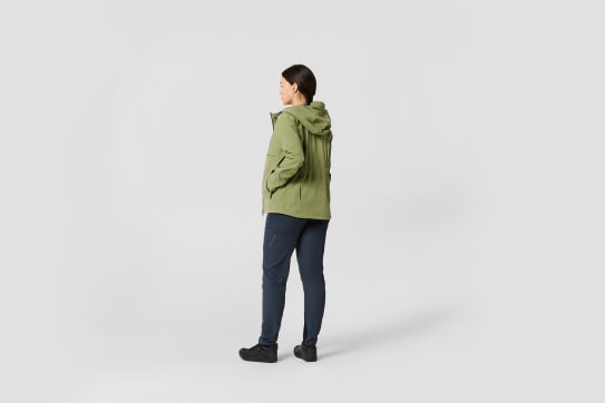 Canyon Hooded Cycling Rain Jacket