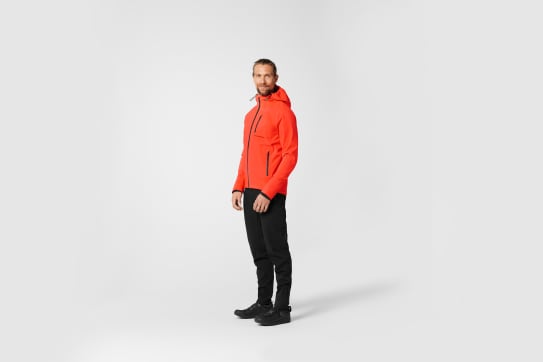 Canyon Hooded Cycling Rain Jacket
