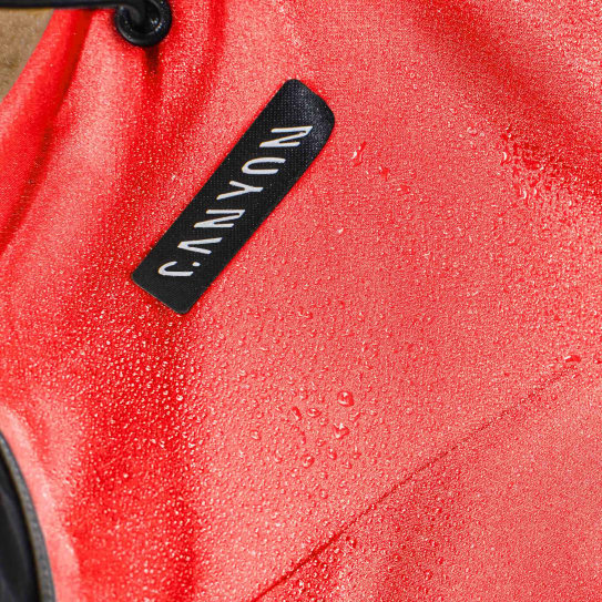 Canyon Hooded Cycling Rain Jacket