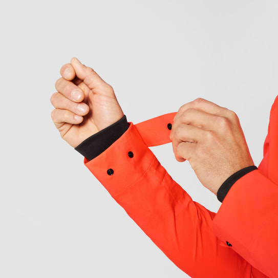 Canyon Hooded Cycling Rain Jacket