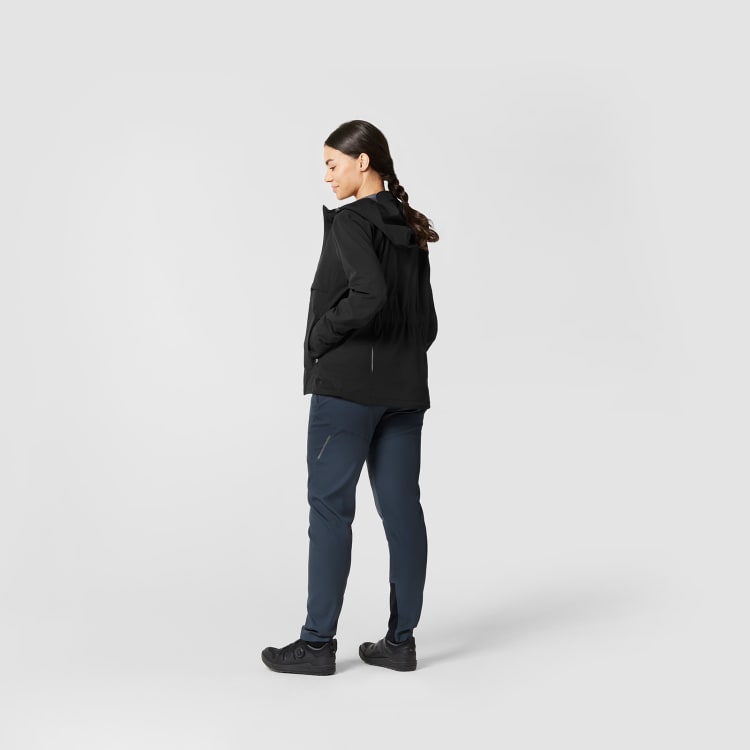 Canyon Hooded Cycling Rain Jacket