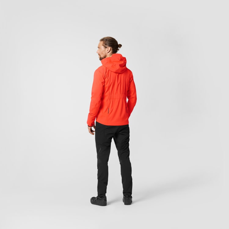 Canyon Hooded Cycling Rain Jacket