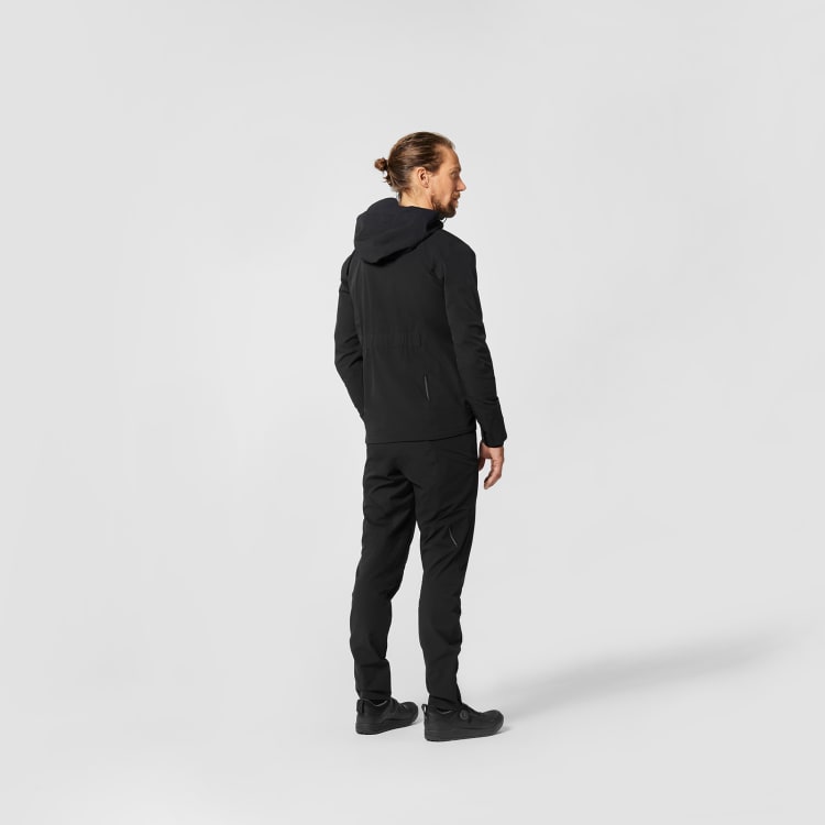 Canyon Hooded Cycling Rain Jacket