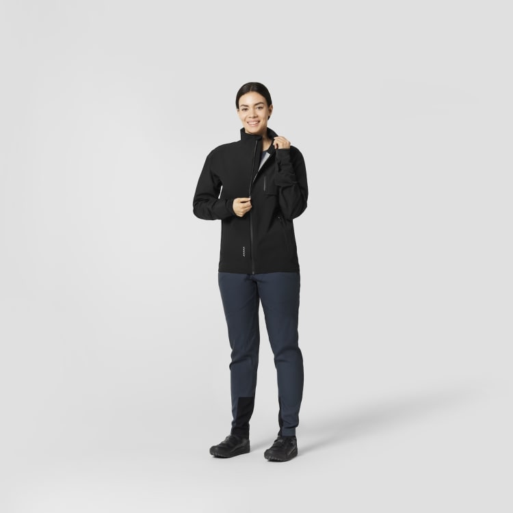 Canyon Hooded Cycling Rain Jacket