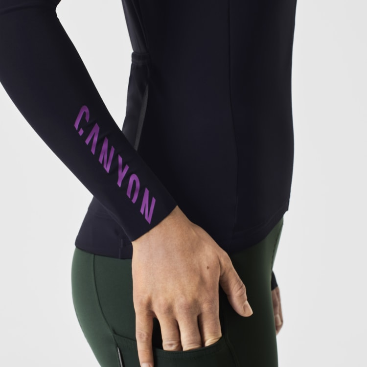 Maglia da ciclismo a manica lunga Canyon per donne