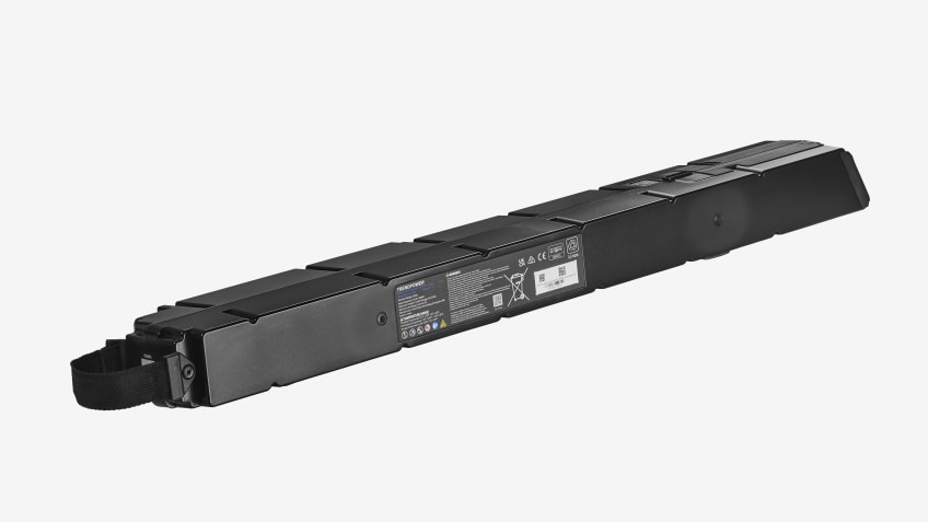 Complete battery with model number